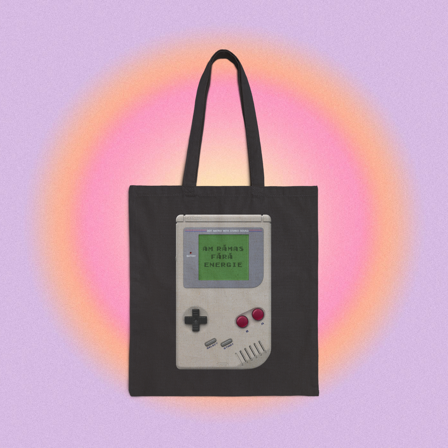 am rămas fără energie - Tote Bag