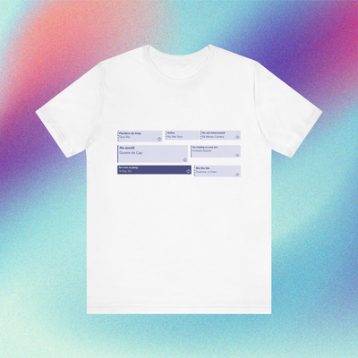 calendar - Tricou Medium Fit