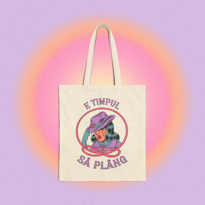 e timpul să plâng - Tote Bag