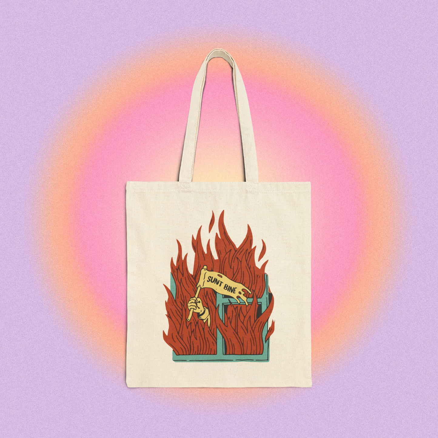 sunt bine - Tote Bag