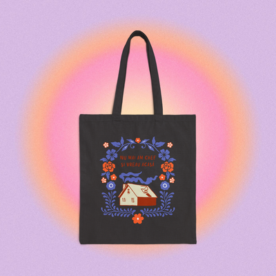 nu mai am chef și vreau acasă - Tote Bag