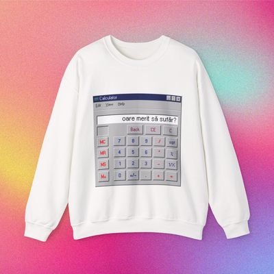 oare merit să sufăr? - Bluză Medium Fit