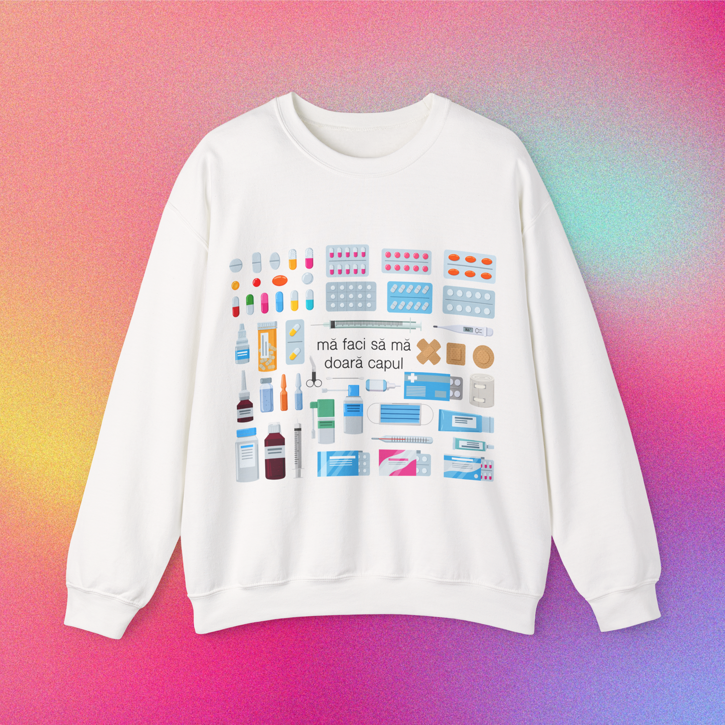 mă faci să mă doară capul - Bluză Medium Fit