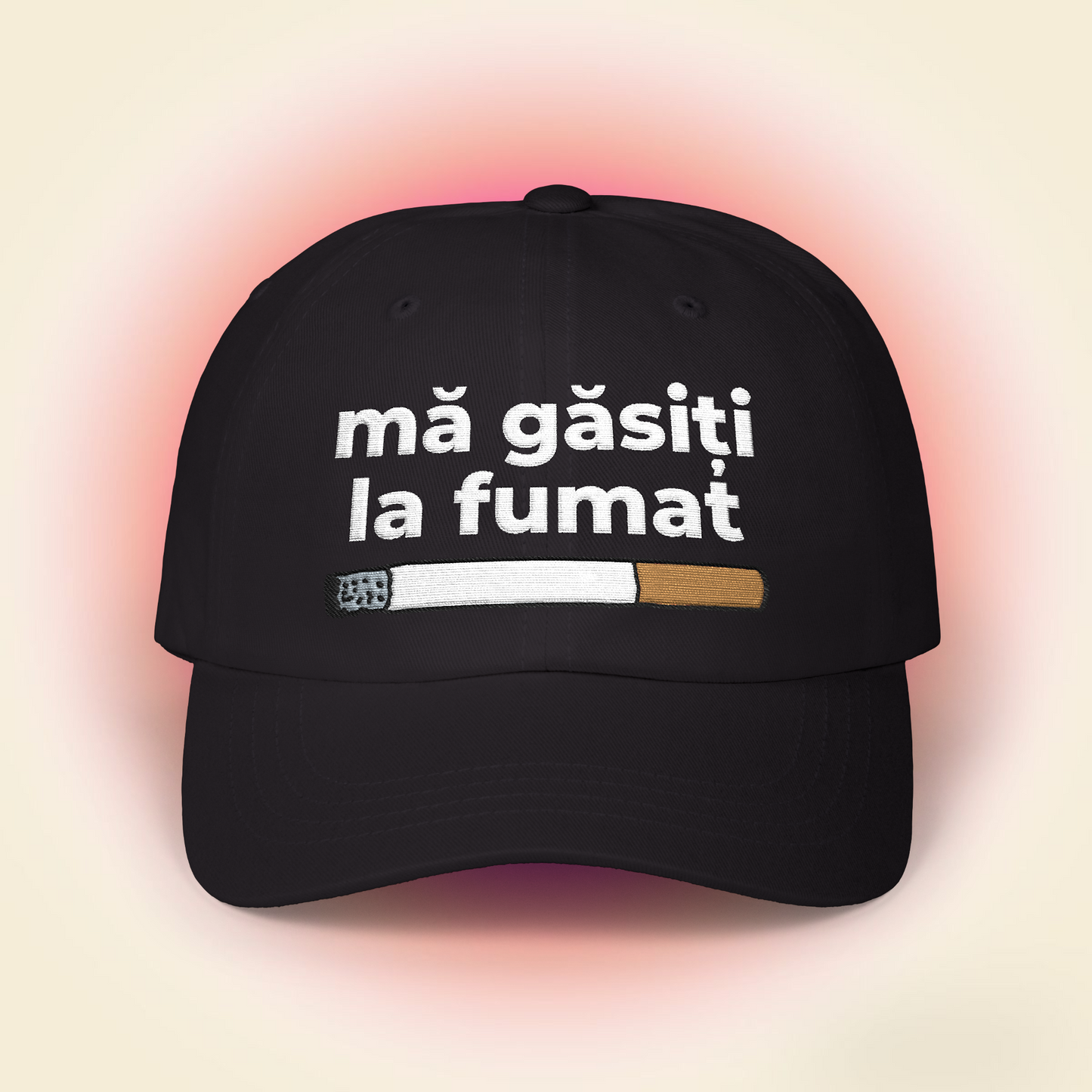 mă găsiți la fumat - Șapcă