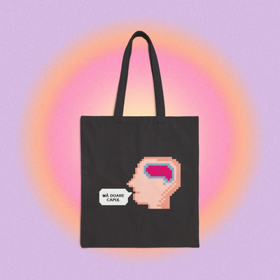 mă doare capul - Tote Bag
