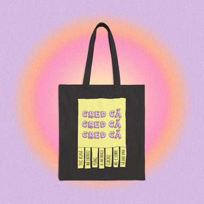 cred că - Tote Bag