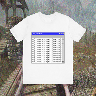 mă doare capul, lasă-mă - Tricou Medium Fit