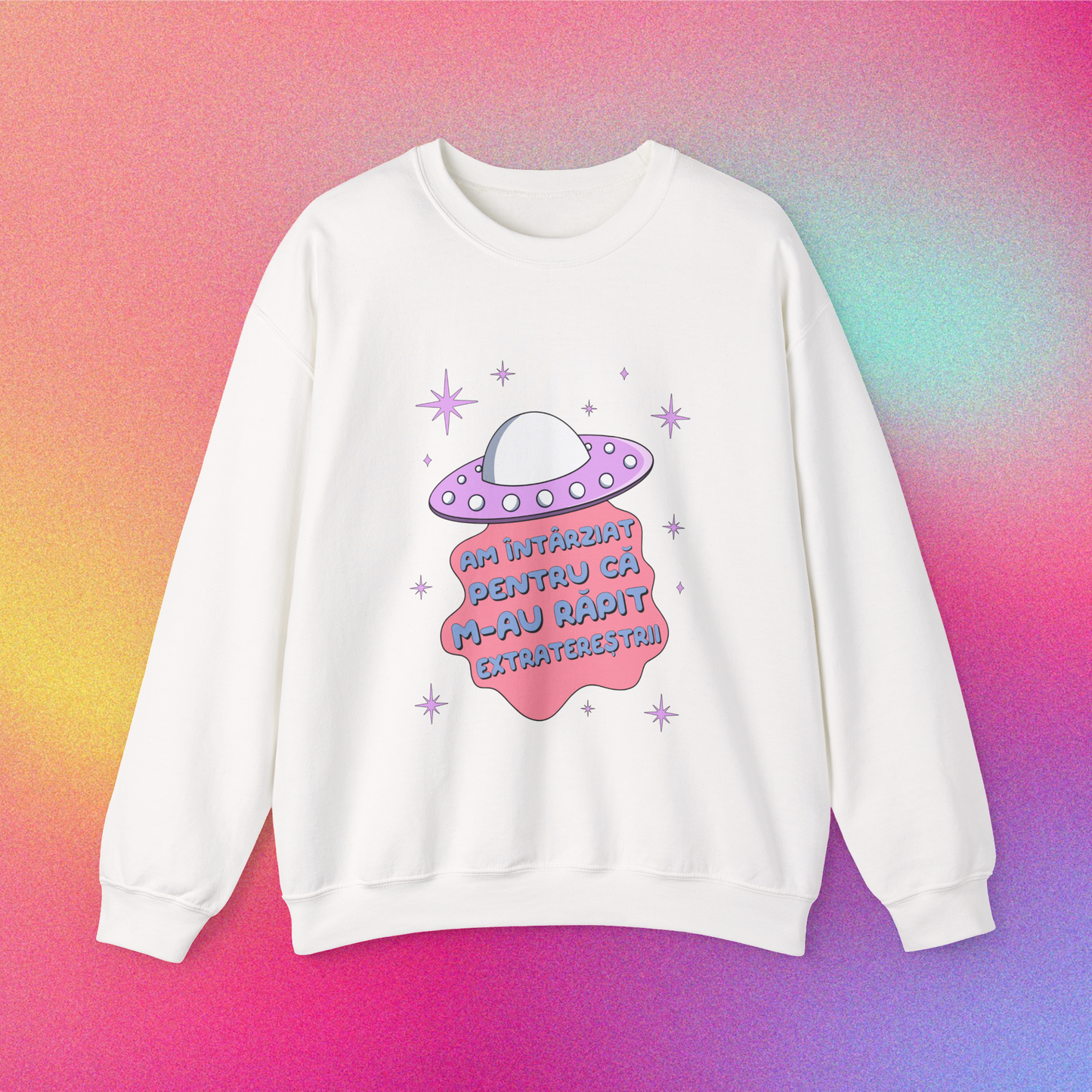 am întârziat pentru că m-au răpit extratereștrii - Bluză Medium Fit