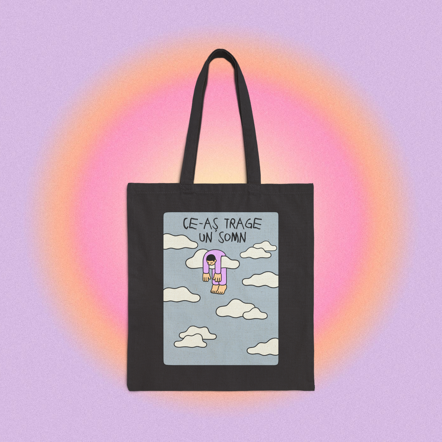 ce-aș trage un somn - Tote Bag
