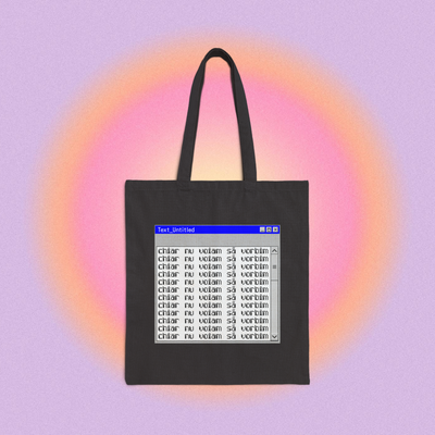 chiar nu voiam să vorbim - Tote Bag