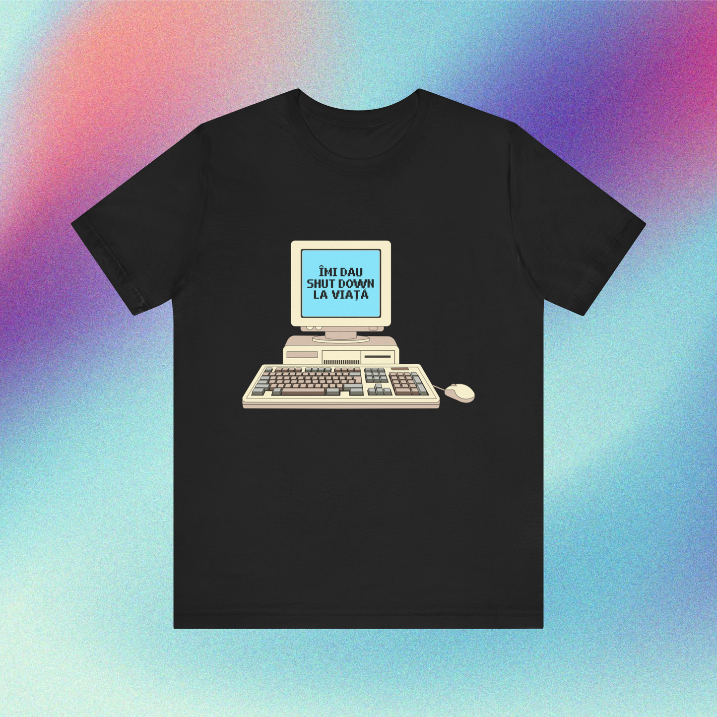 îmi dau shut down la viață - Tricou Medium Fit