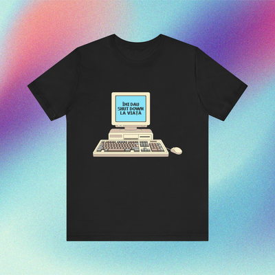 îmi dau shut down la viață - Tricou Medium Fit