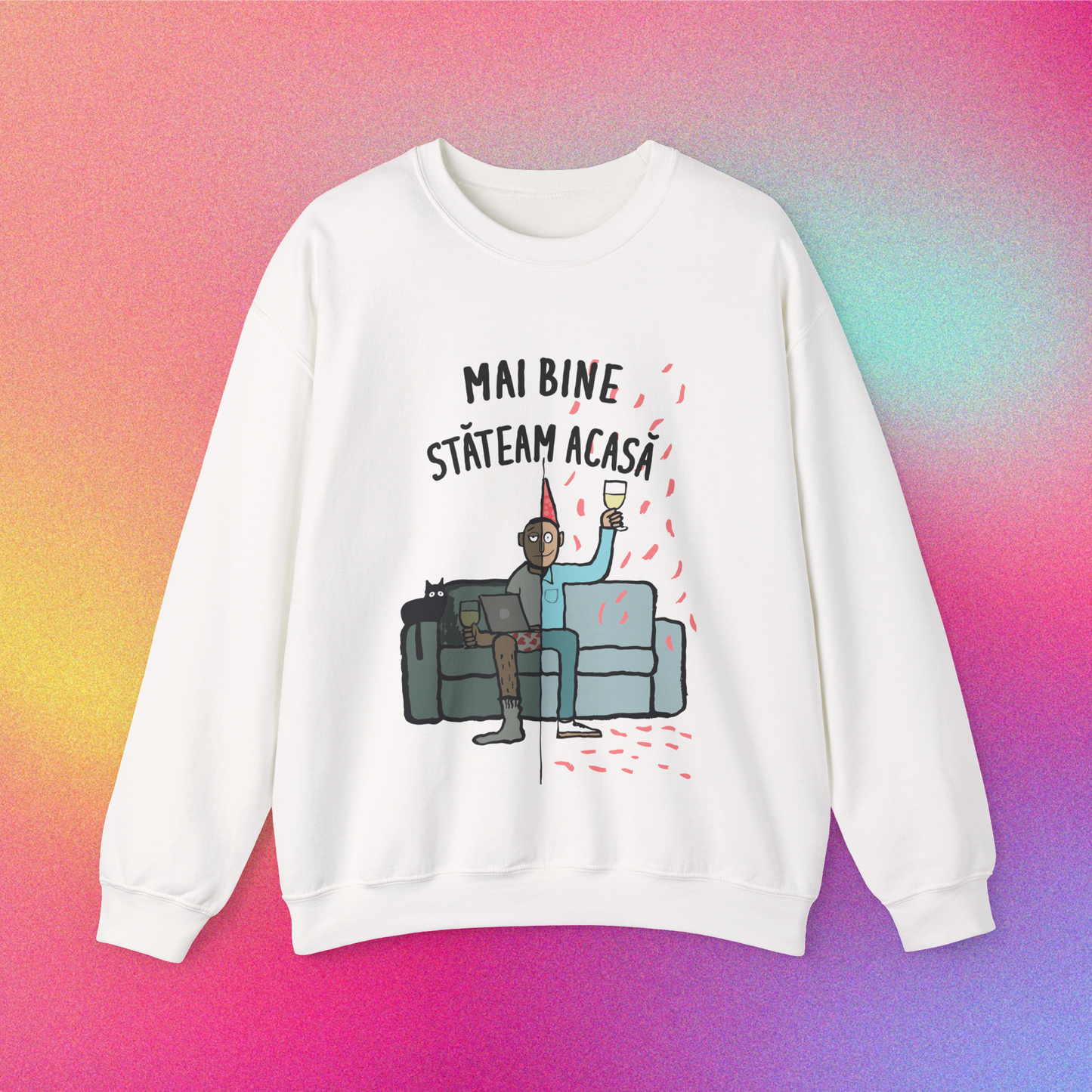 mai bine stăteam acasă - Bluză Medium Fit