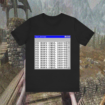 mă doare capul, lasă-mă - Tricou Medium Fit