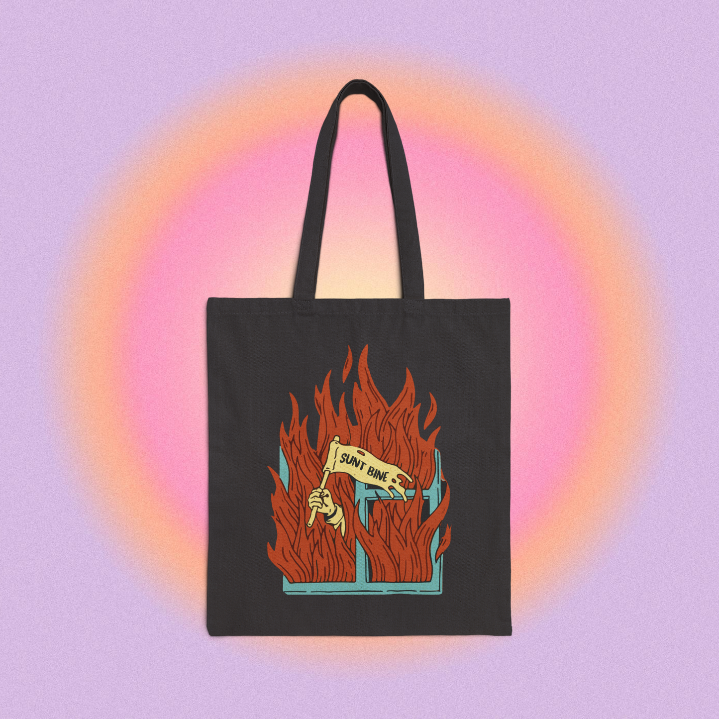 sunt bine - Tote Bag