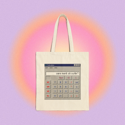 oare merit să sufăr? - Tote Bag