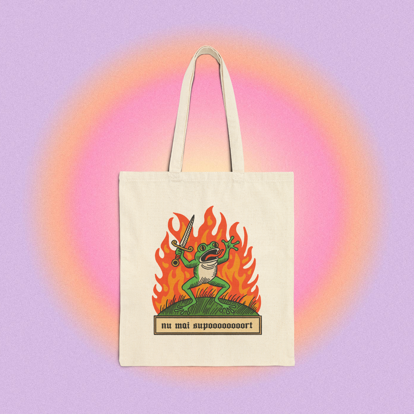 nu mai suport - Tote Bag