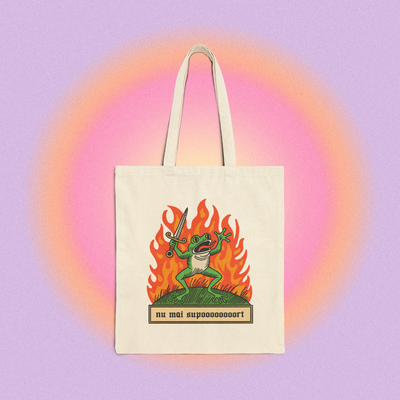 nu mai suport - Tote Bag