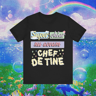 super, chiar nu aveam chef de tine - Tricou Medium Fit