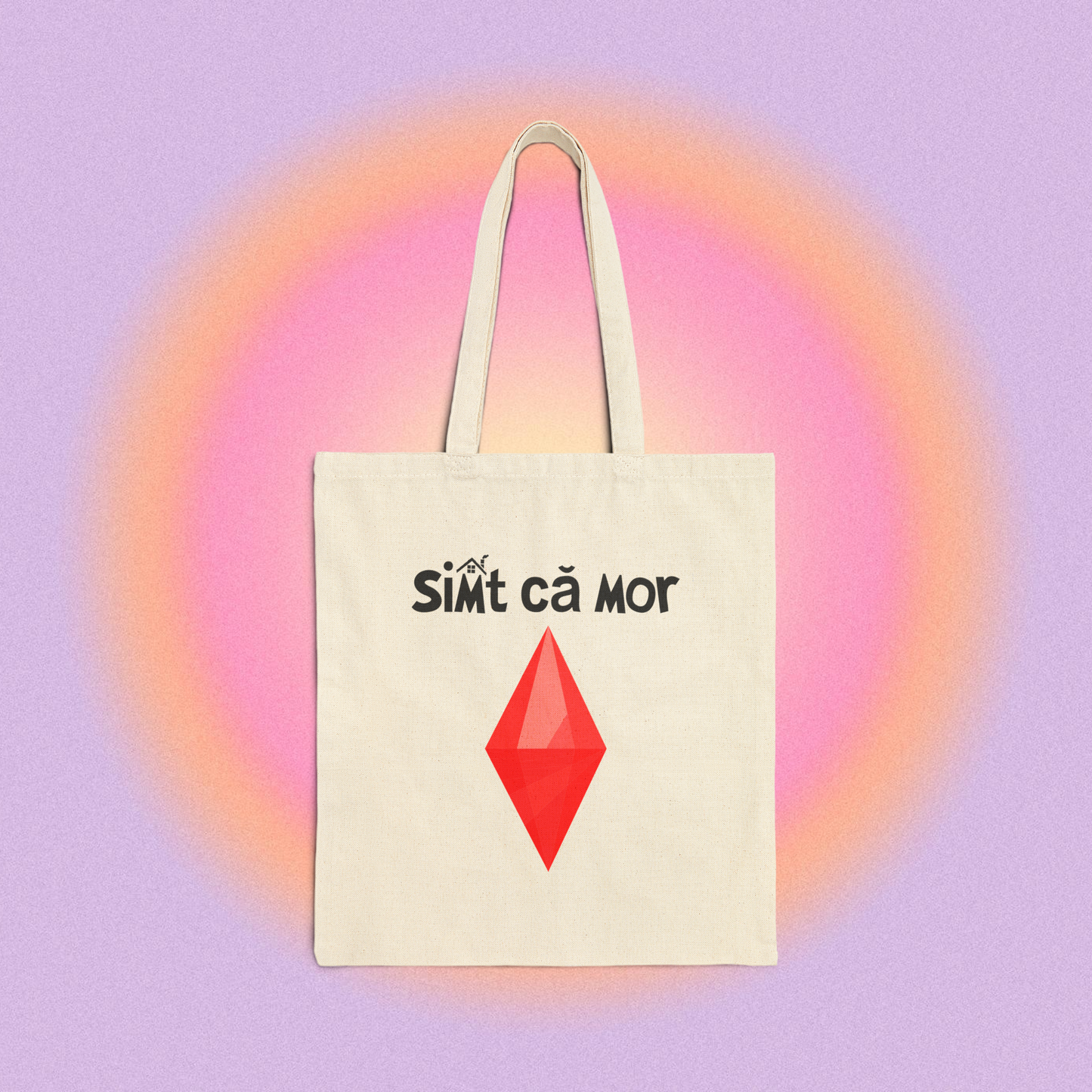 simt că mor - Tote Bag