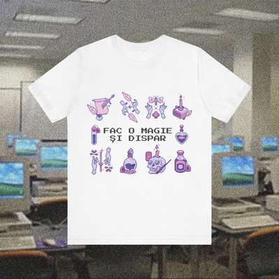 fac o magie și dispar - Tricou Medium Fit