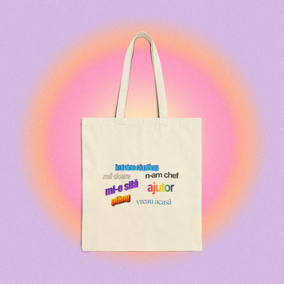 word art - Tote Bag