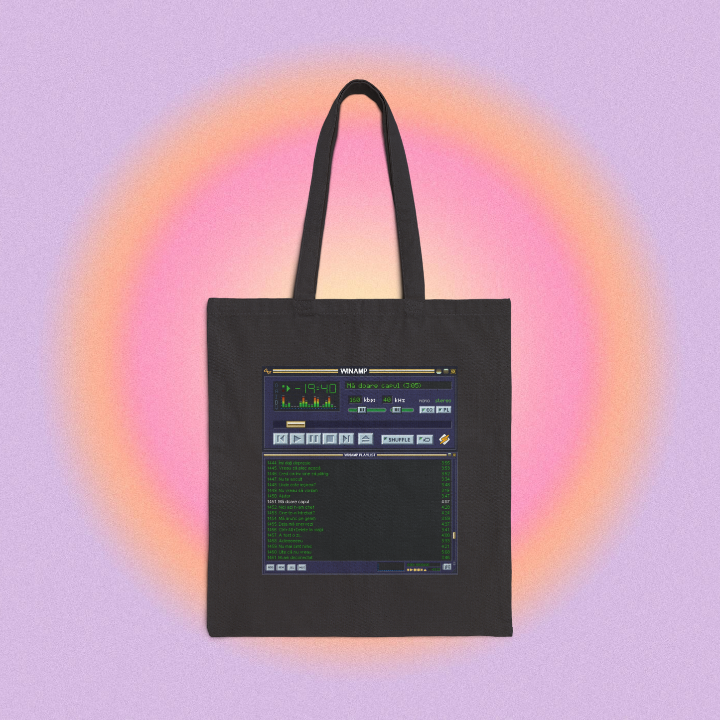 winamp - Tote Bag