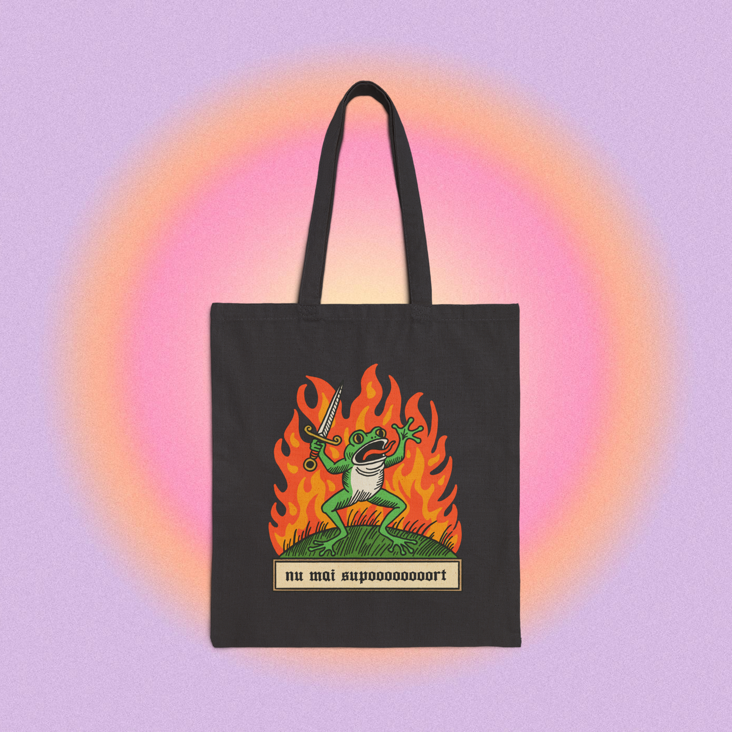 nu mai suport - Tote Bag