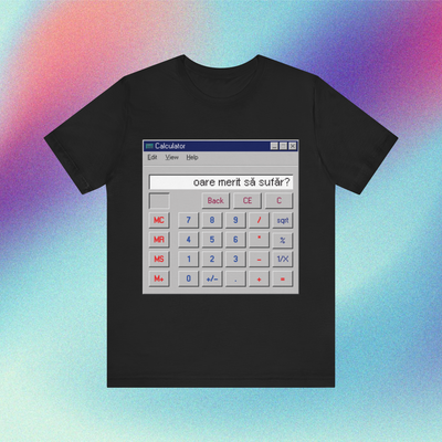 oare merit să sufăr? - Tricou Medium Fit