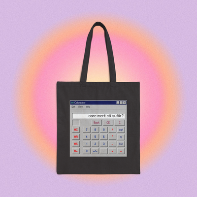 oare merit să sufăr? - Tote Bag