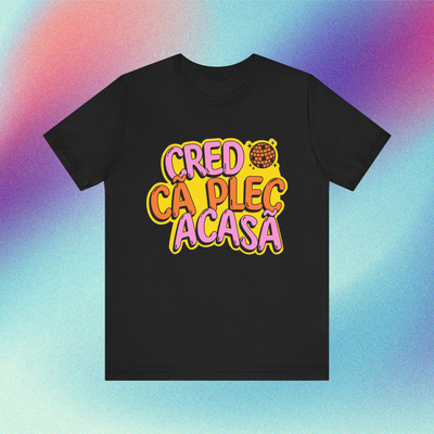 cred că plec acasă - Tricou Medium Fit