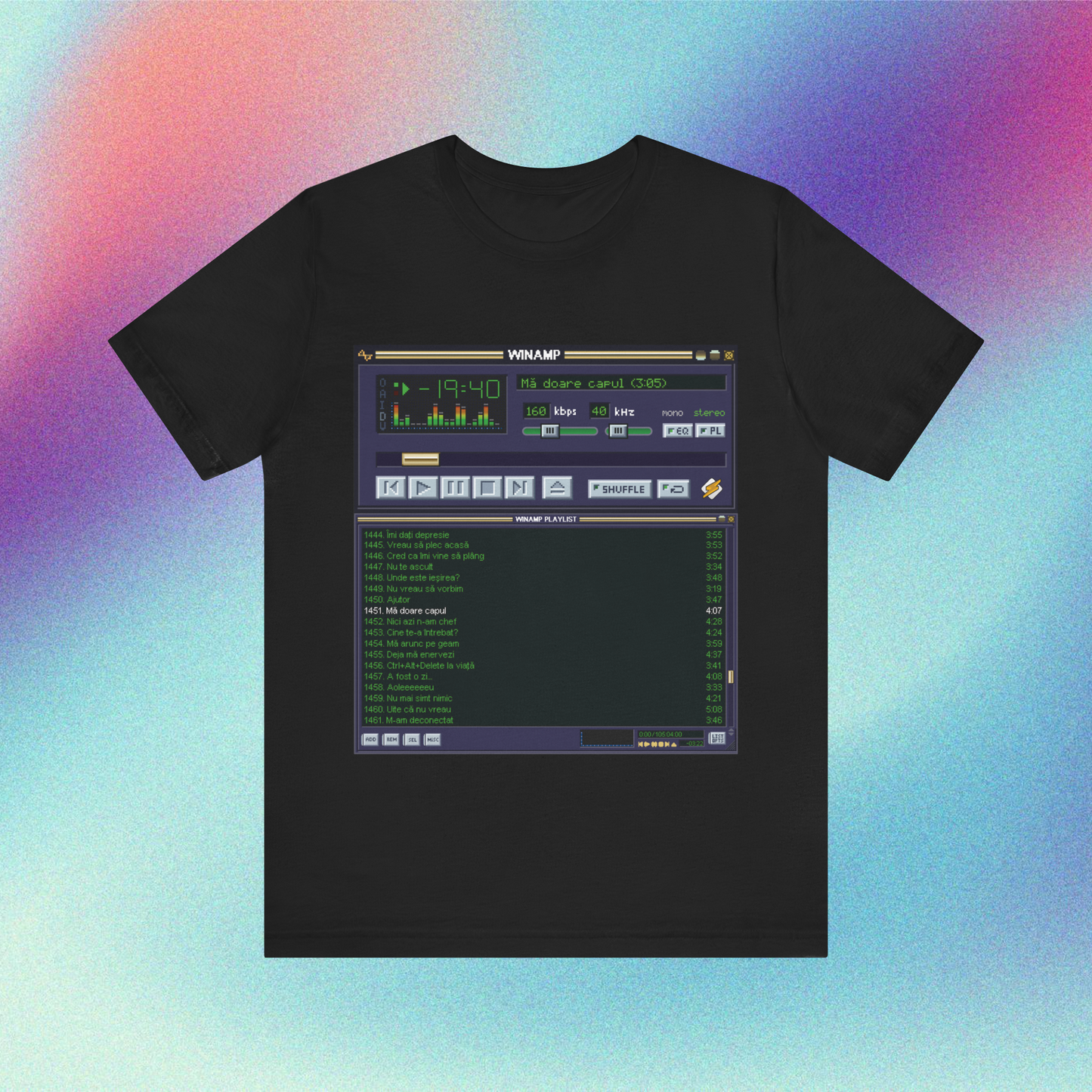 winamp - Tricou Medium Fit