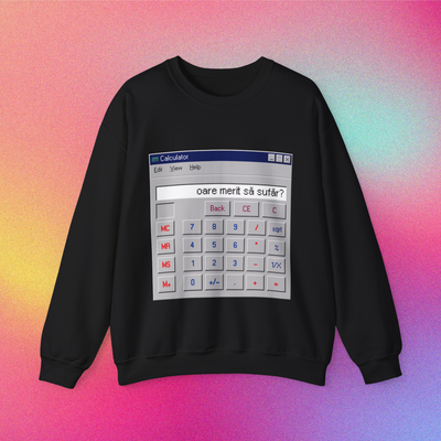 oare merit să sufăr? - Bluză Medium Fit