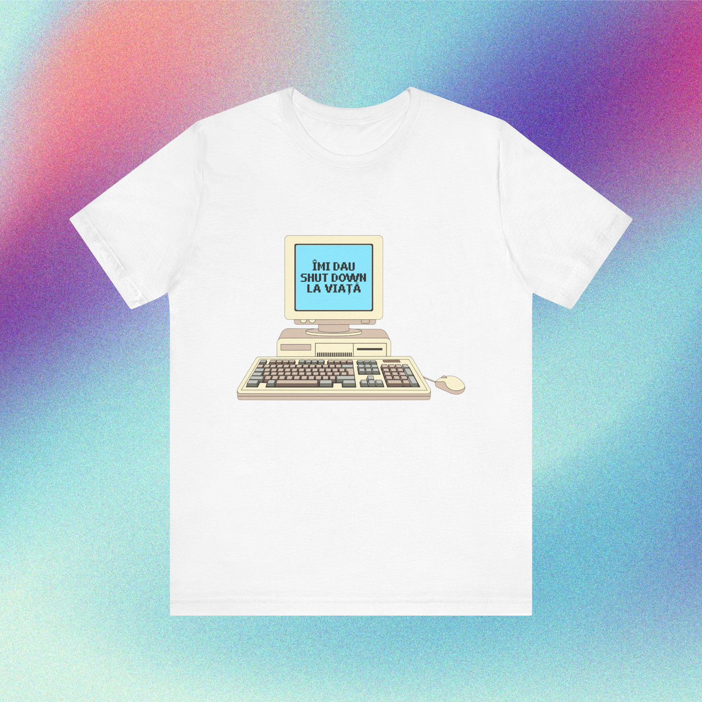 îmi dau shut down la viață - Tricou Medium Fit