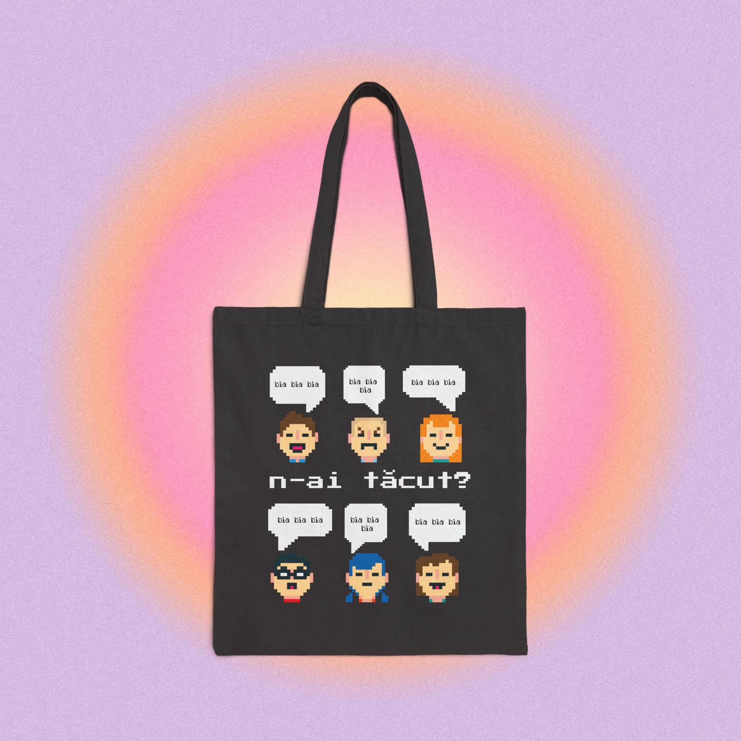 n-ai tăcut? - Tote Bag