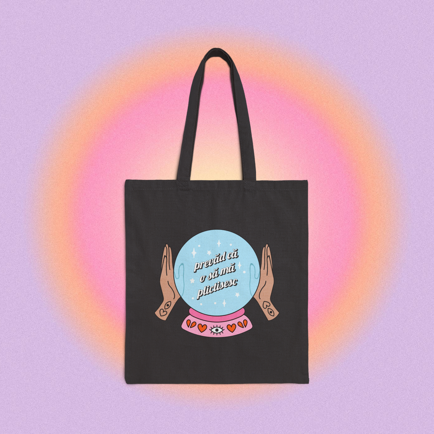 prevăd ca o să mă plictisesc - Tote Bag
