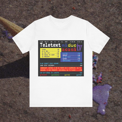 teletext - Tricou Medium Fit