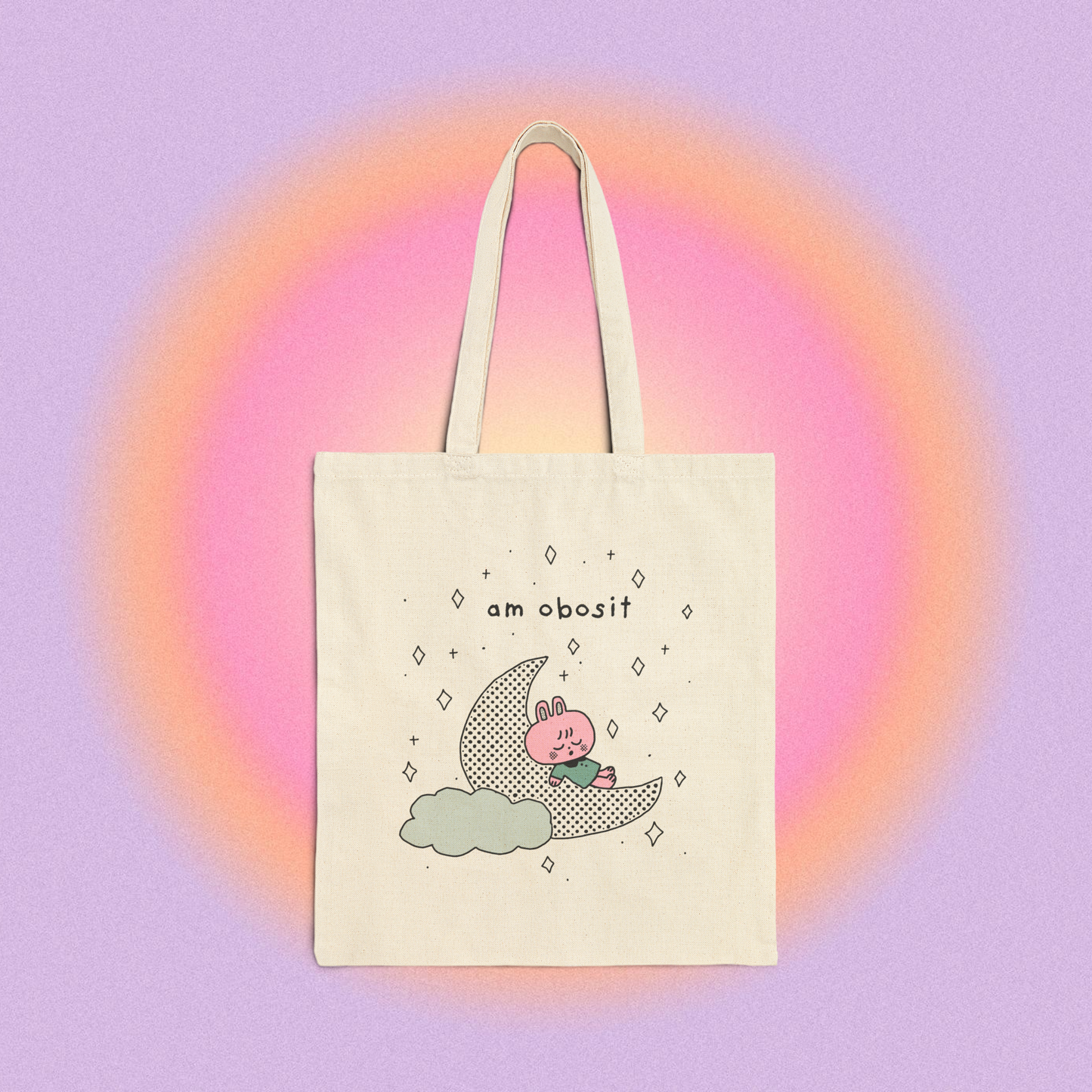 am obosit - Tote Bag