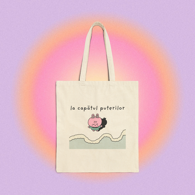 la capătul puterilor - Tote Bag
