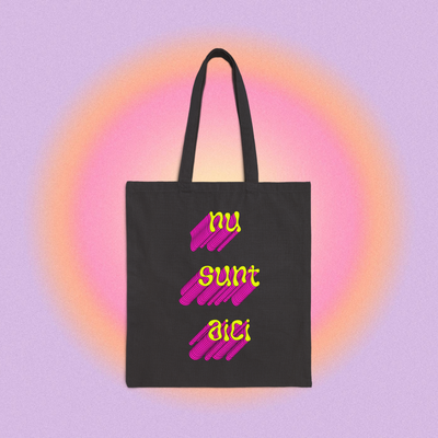 nu sunt aici - Tote Bag