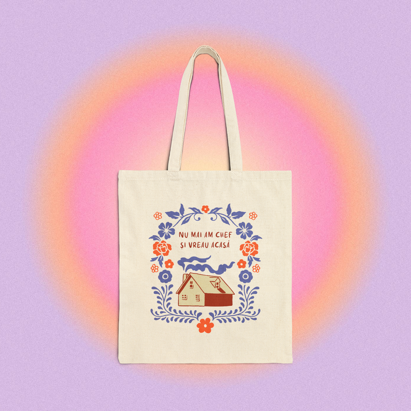 nu mai am chef și vreau acasă - Tote Bag