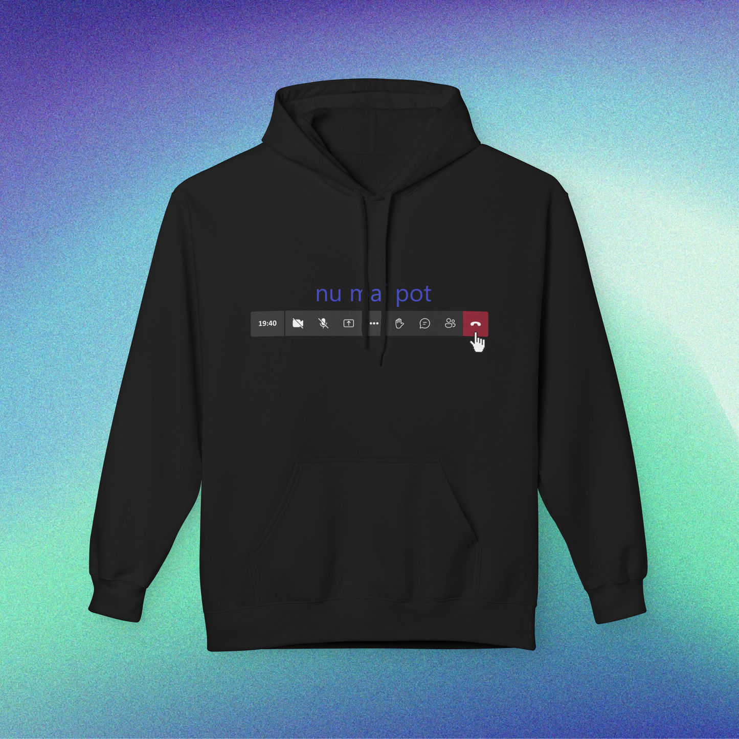 nu mai pot - Hanorac Medium Fit