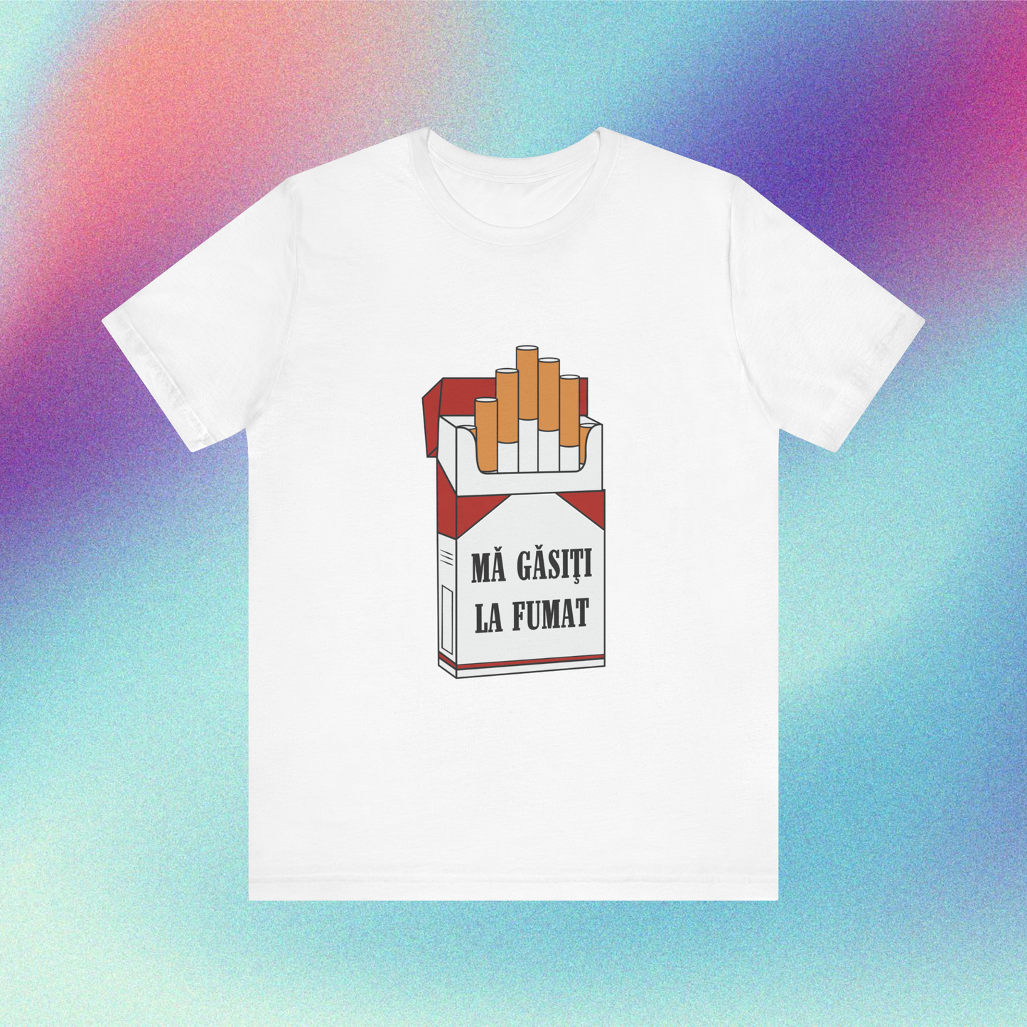 mă găsiți la fumat - Tricou Medium Fit