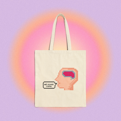 mă doare capul - Tote Bag