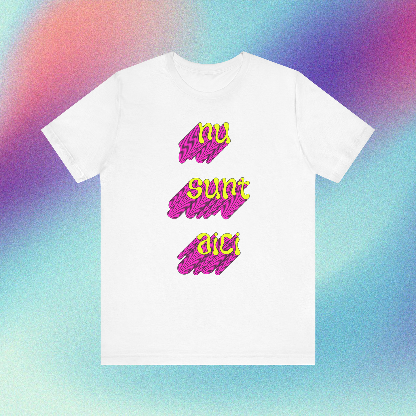 nu sunt aici - Tricou Medium Fit