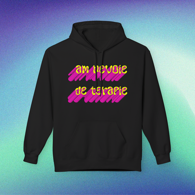 am nevoie de terapie - Hanorac Medium Fit