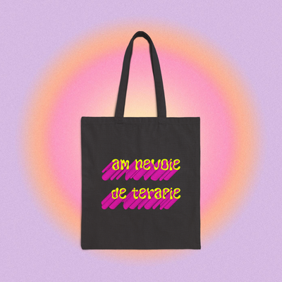 am nevoie de terapie - Tote Bag