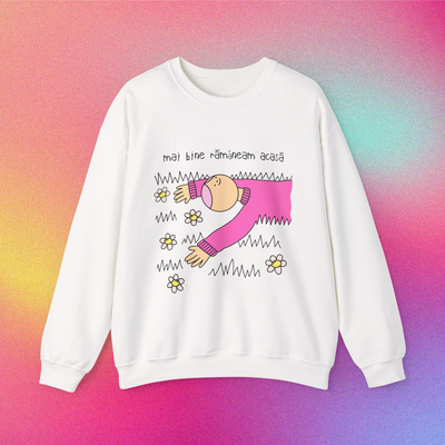 mai bine rămâneam acasă - Bluză Medium Fit