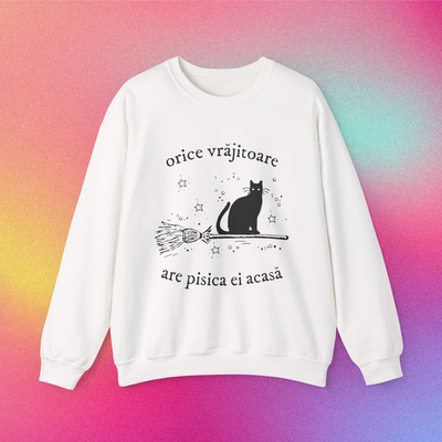 orice vrăjitoare are pisica ei acasă - Bluză Medium Fit