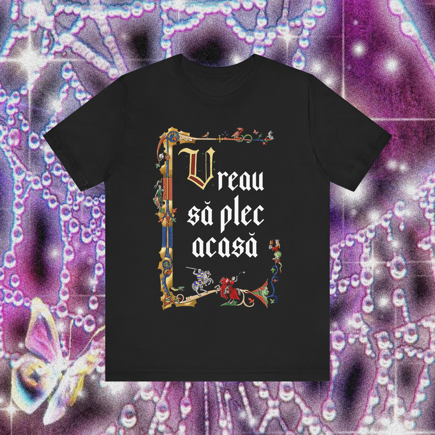 vreau să plec acasă - Tricou Medium Fit